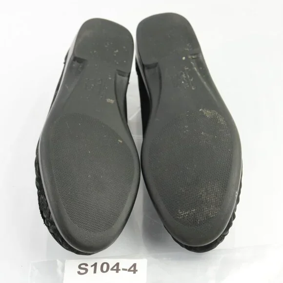 SAS Womens Simplify Loafers Size 8.5 M Black Leather Python Diabetic Flat Shoes - Picture 8 of 12